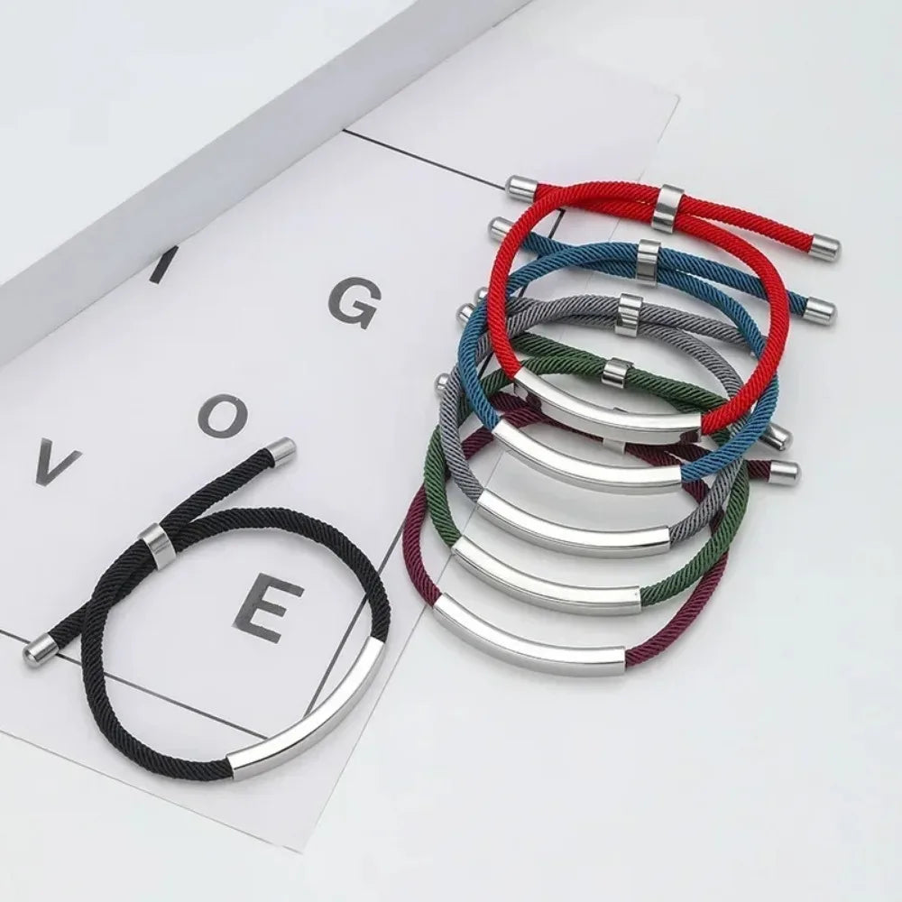 Simple Twists Woven Winter Anti-Static Bracelet Custom Logo Static Eliminator Hand Chain Body Eliminates Static Electricity Gift