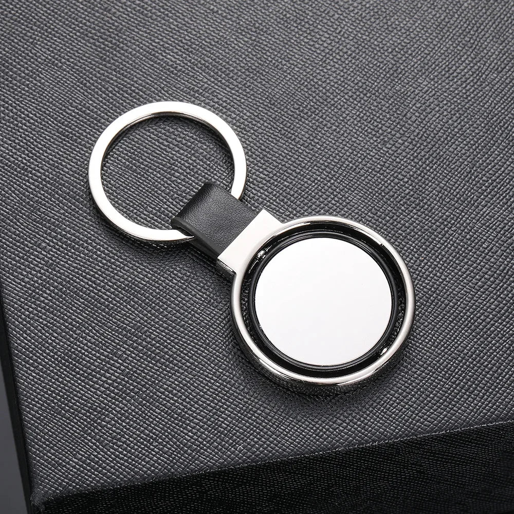 Personalization Creative Metal Keychain Custom Logo Ersonalized Rotating Moto Car Bags Key Ring Men and Women Key Chain Gift