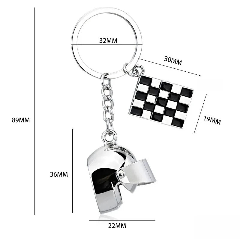 Originality Motorcycle Hobby Metal Stainless Steel Keychain Moto 3D Simulation Keyring Pendant Backpack Key Ring Chain Gift
