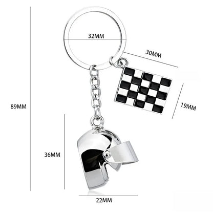 Originality Motorcycle Hobby Metal Stainless Steel Keychain Moto 3D Simulation Keyring Pendant Backpack Key Ring Chain Gift