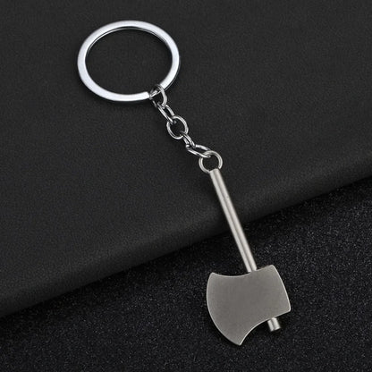 Pretend Play Set Mini Construction Multi Small Tools Metal Keychain Assorted Designs for Creative Play Gift DIY Toy Car Keyring