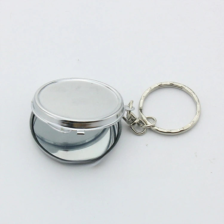 Custom  LOGO Name Metal Stainless Steel Mirror Keychain Love Core Heart Keyring for Woman Pendant Key Ring Chain Gift