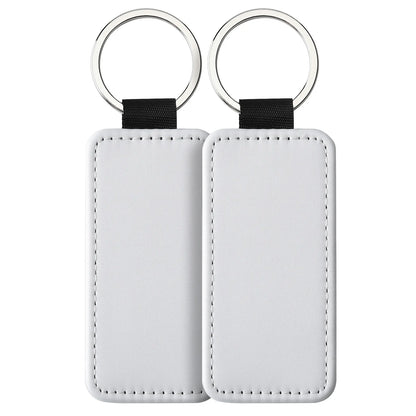 Custom Name Logo Metal White Style Neoprene  Keychain Pendant Moto Car Keyring Print Text Cartoon Key Ring Chain Gift
