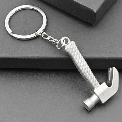 Pretend Play Set DIY Tools Keychain Combination Portable Mini Utility Keyring Multi Outdoor Small Key Chain Ring Wrench Gift