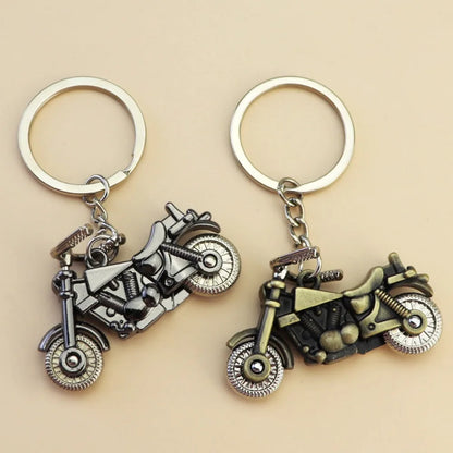 Originality Motorcycle Hobby Metal Stainless Steel Keychain Moto 3D Simulation Keyring Pendant Backpack Key Ring Chain Gift