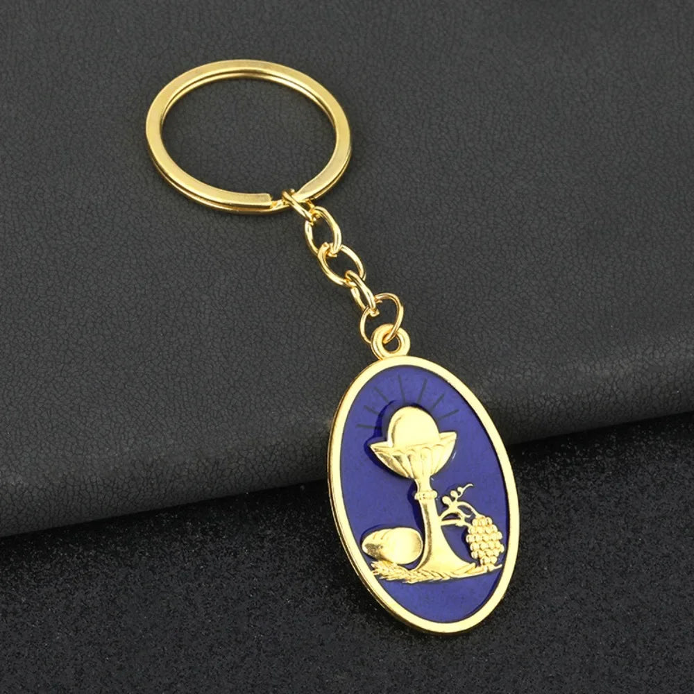 Grape Originality Metal Keychain Enamel Backpack Pendant Personalization Keyring Car Moto Rotundity Key Chain Ring Gift