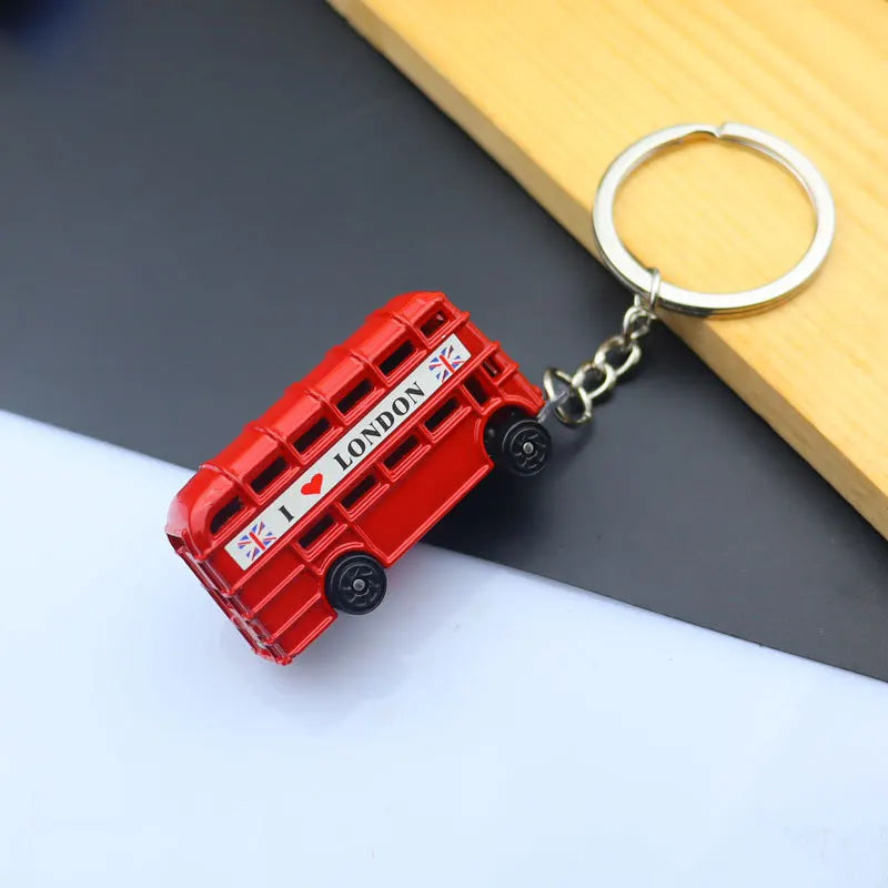 Creative Metal Mini Auto Parts Car Wheel Keychain Auto Enthusiast Keyring Accessories Key Ring Chain for Men Woman Lover Gift