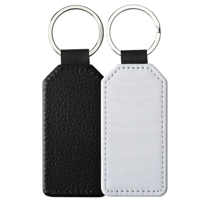 Custom Name Logo Metal White Style Neoprene  Keychain Pendant Moto Car Keyring Print Text Cartoon Key Ring Chain Gift