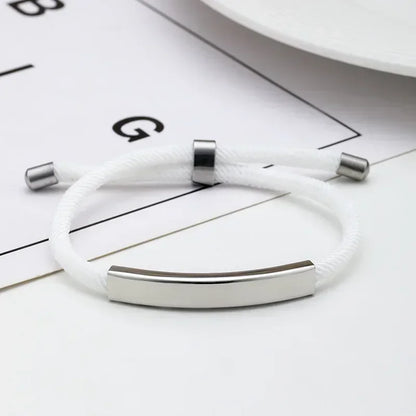 Simple Twists Woven Winter Anti-Static Bracelet Custom Logo Static Eliminator Hand Chain Body Eliminates Static Electricity Gift