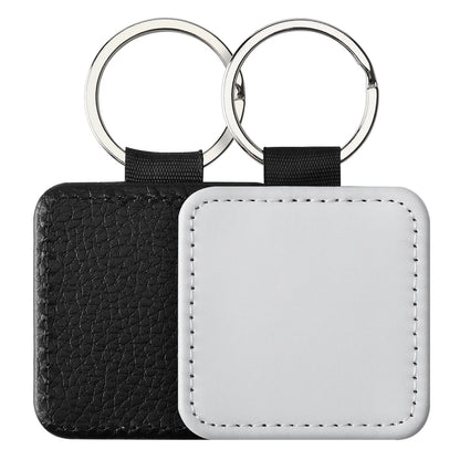 Custom Name Logo Metal White Style Neoprene  Keychain Pendant Moto Car Keyring Print Text Cartoon Key Ring Chain Gift