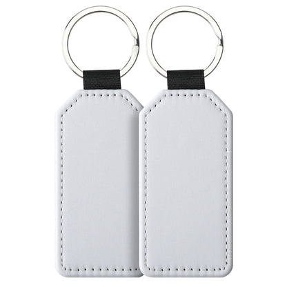 Custom Name Logo Metal White Style Neoprene  Keychain Pendant Moto Car Keyring Print Text Cartoon Key Ring Chain Gift