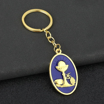 Grape Originality Metal Keychain Enamel Backpack Pendant Personalization Keyring Car Moto Rotundity Key Chain Ring Gift