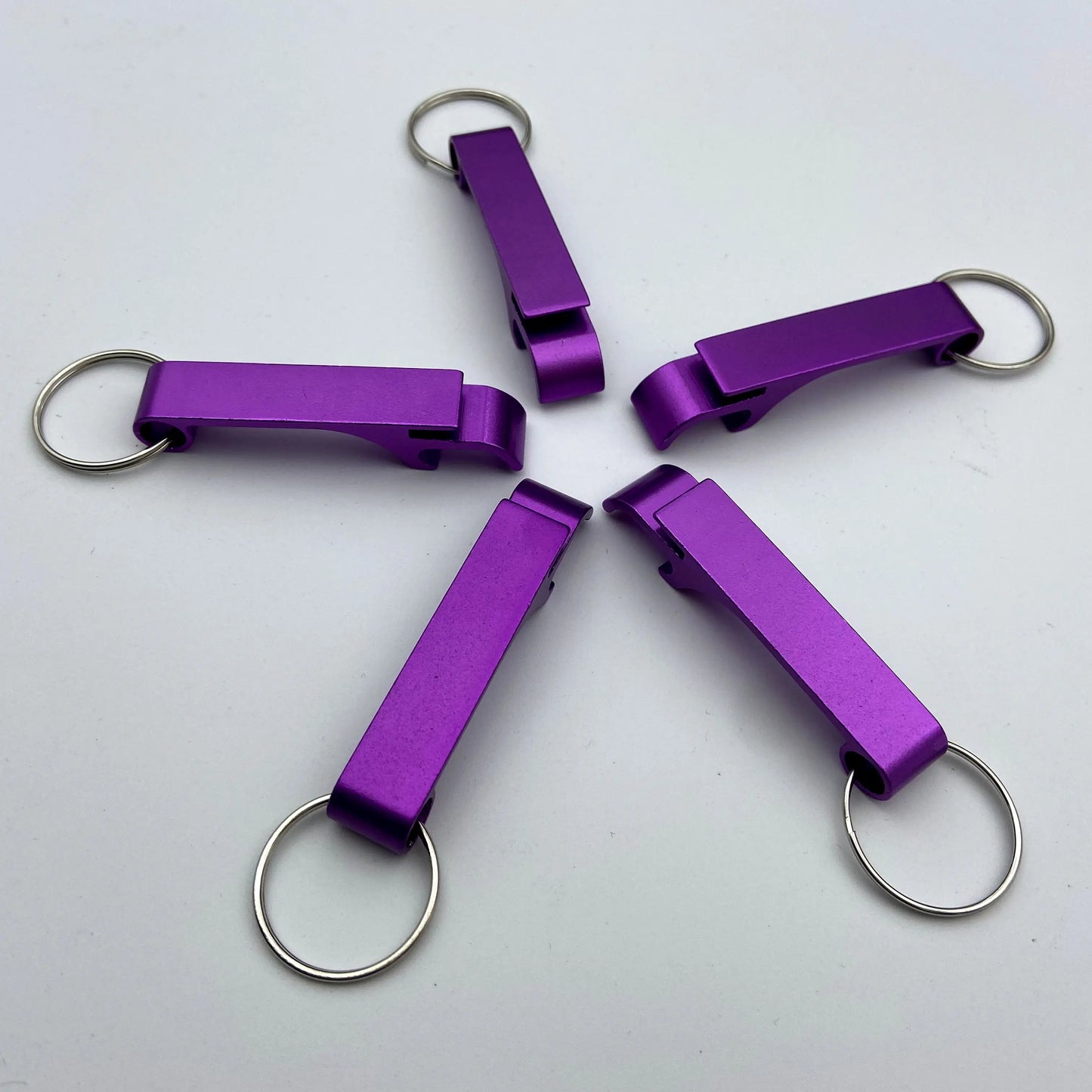 5PCS Custom LOGO Name Bottle Opener Beer Keychain Keyring Multifunctional Laser Carving Key Ring Chain Bar AD Multi Color Gift
