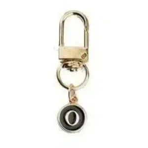 1pcs/5pcs Fashion DIY A-Z Letter A To Z Keychain Charms 26 Alphabet Metal Keyring Cute Small Lover Hang Bag Pendant Ring Gift
