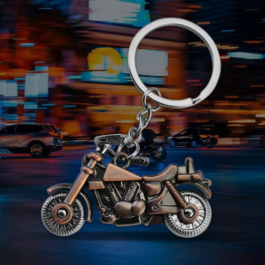 Originality Motorcycle Hobby Metal Stainless Steel Keychain Moto 3D Simulation Keyring Pendant Backpack Key Ring Chain Gift