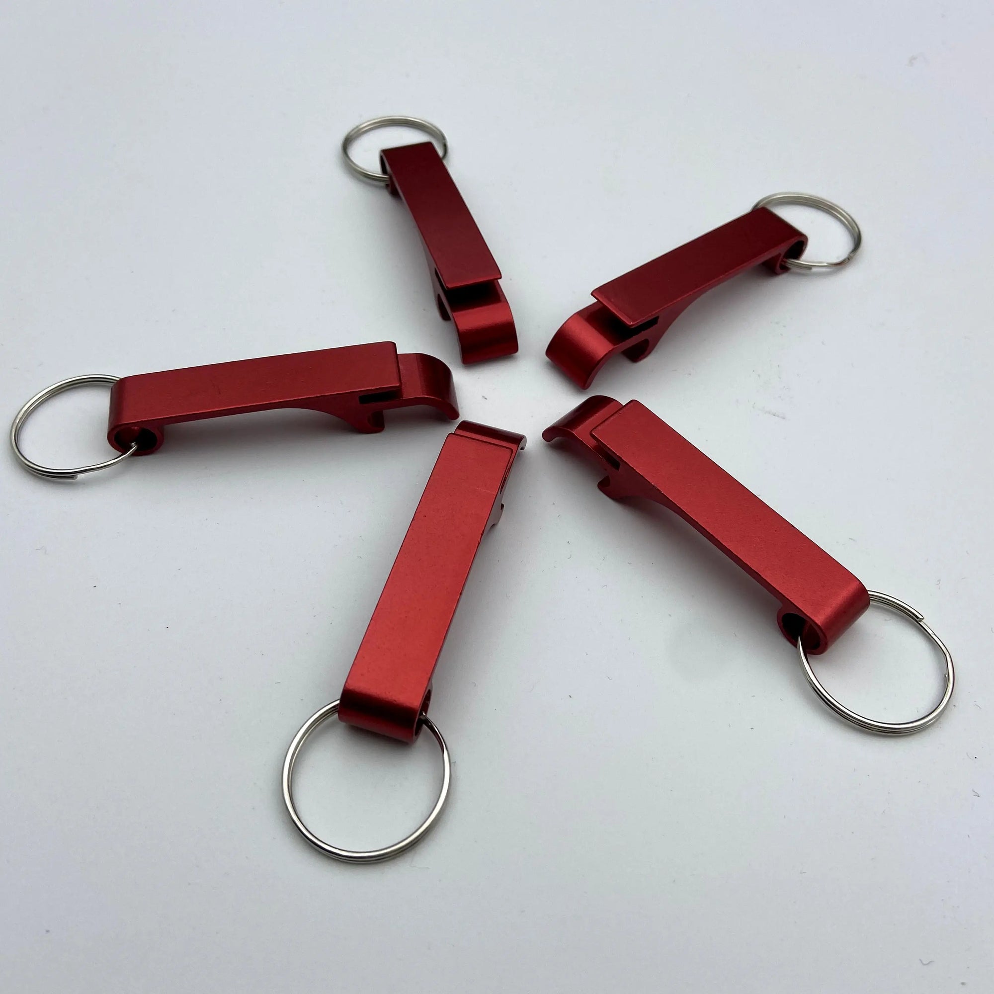 5PCS Custom LOGO Name Bottle Opener Beer Keychain Keyring Multifunctional Laser Carving Key Ring Chain Bar AD Multi Color Gift