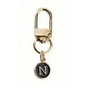 1pcs/5pcs Fashion DIY A-Z Letter A To Z Keychain Charms 26 Alphabet Metal Keyring Cute Small Lover Hang Bag Pendant Ring Gift
