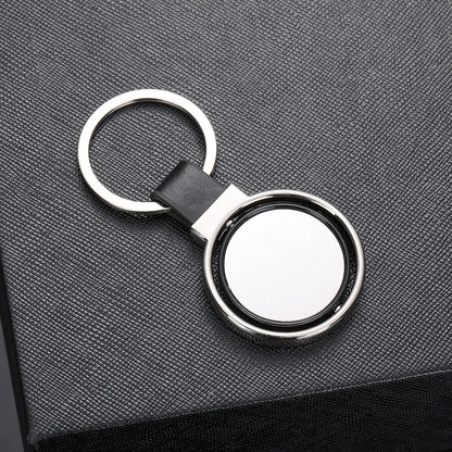 Personalization Creative Metal Keychain Custom Logo Ersonalized Rotating Moto Car Bags Key Ring Men and Women Key Chain Gift