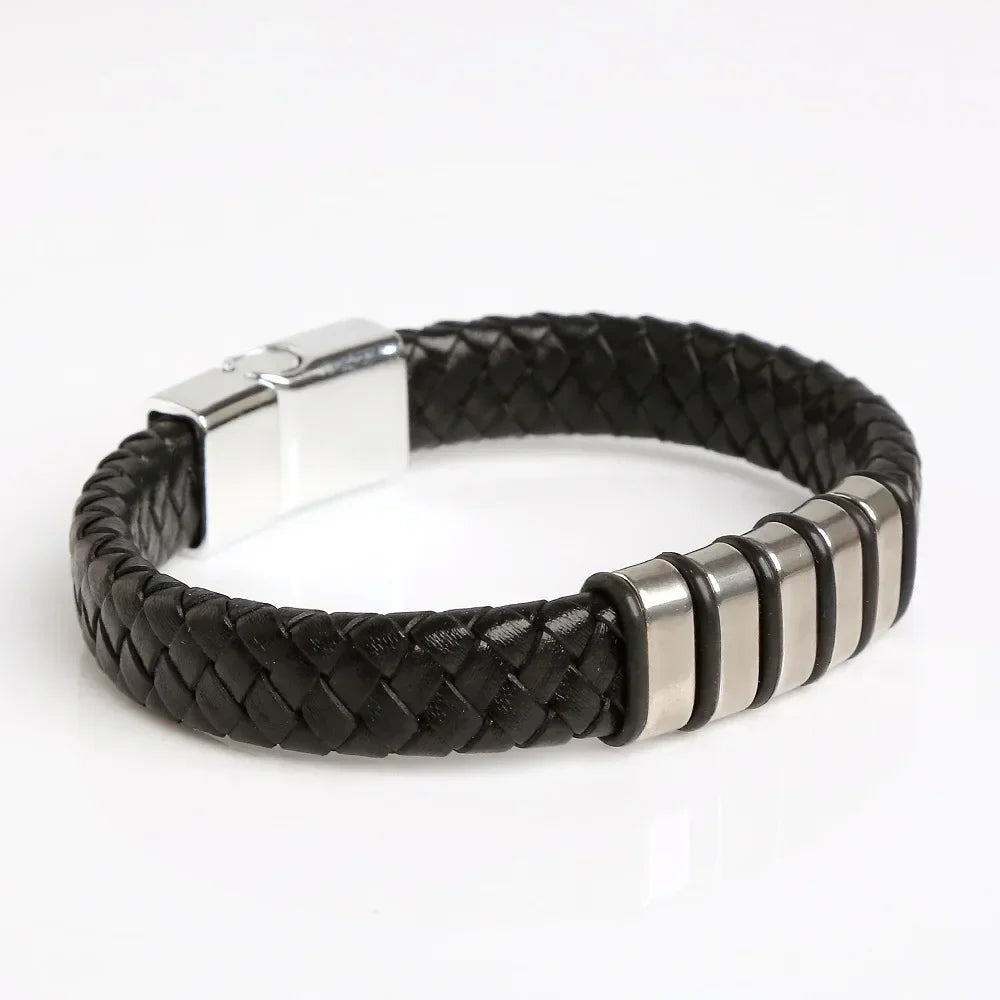 Winter Anti-Static Bracelet Custom Logo Leather Five Ring Static Eliminator Hand Chain Body Eliminates Static Electricity Gift