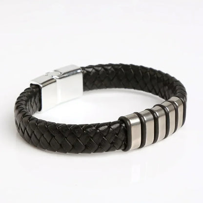 Winter Anti-Static Bracelet Custom Logo Leather Five Ring Static Eliminator Hand Chain Body Eliminates Static Electricity Gift