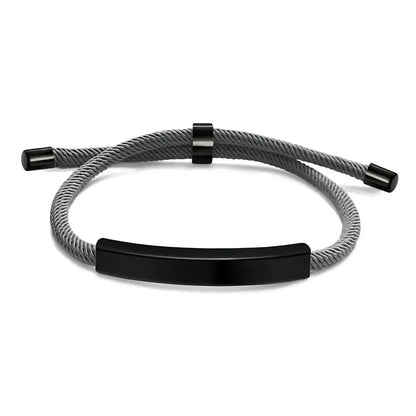 Simple Twists Woven Winter Anti-Static Bracelet Custom Logo Static Eliminator Hand Chain Body Eliminates Static Electricity Gift