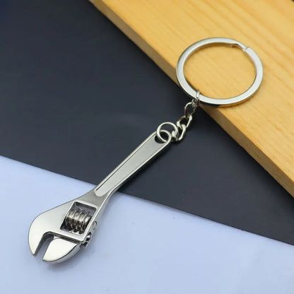 Creative Metal Mini Auto Parts Car Wheel Keychain Auto Enthusiast Keyring Accessories Key Ring Chain for Men Woman Lover Gift