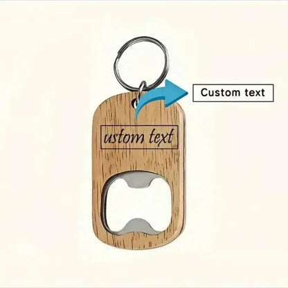 Wholesale 25PCS Customized LOGO Name Keychain Laser Carving Pendant Motorcycle Car Keyring Key Ring Chain Gift