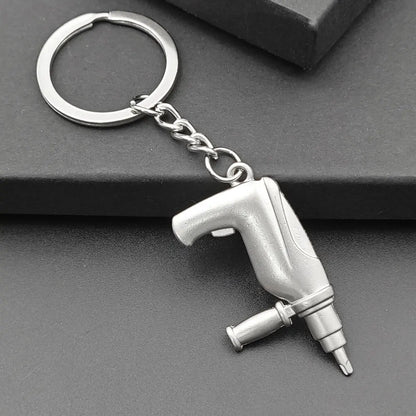 Pretend Play Set DIY Tools Keychain Combination Portable Mini Utility Keyring Multi Outdoor Small Key Chain Ring Wrench Gift
