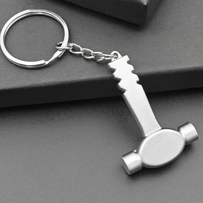 Pretend Play Set DIY Tools Keychain Combination Portable Mini Utility Keyring Multi Outdoor Small Key Chain Ring Wrench Gift