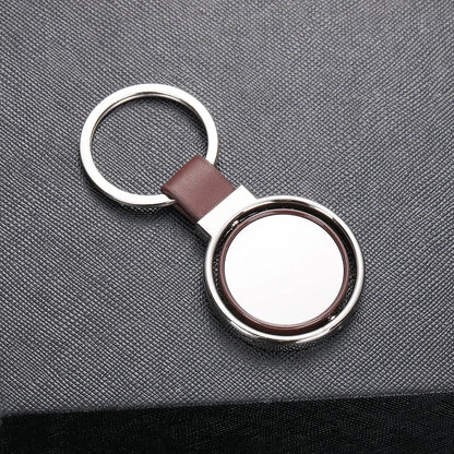 Personalization Creative Metal Keychain Custom Logo Ersonalized Rotating Moto Car Bags Key Ring Men and Women Key Chain Gift