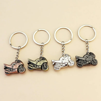 Originality Motorcycle Hobby Metal Stainless Steel Keychain Moto 3D Simulation Keyring Pendant Backpack Key Ring Chain Gift