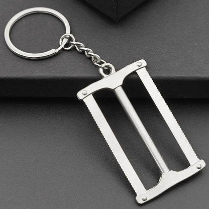 Pretend Play Set DIY Tools Keychain Combination Portable Mini Utility Keyring Multi Outdoor Small Key Chain Ring Wrench Gift