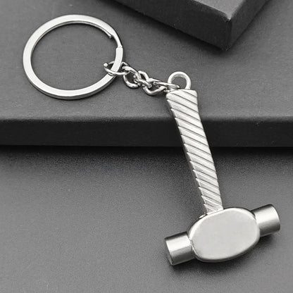 Pretend Play Set DIY Tools Keychain Combination Portable Mini Utility Keyring Multi Outdoor Small Key Chain Ring Wrench Gift