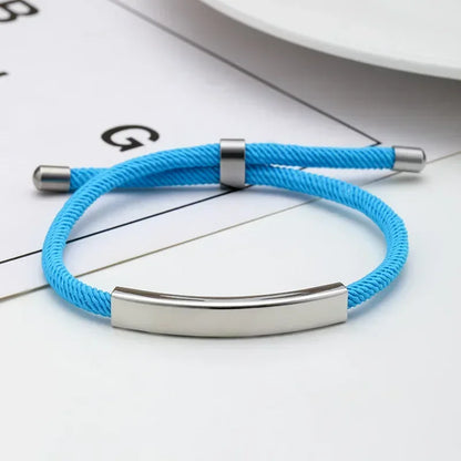 Simple Twists Woven Winter Anti-Static Bracelet Custom Logo Static Eliminator Hand Chain Body Eliminates Static Electricity Gift