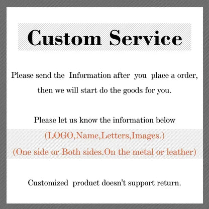 Custom LOGO Name Genuine Leather Portable Car Keychain Creative and Simple Key Chains High-end Elite Keyring Small Pendant Gift