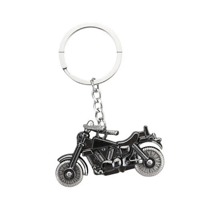 Originality Motorcycle Hobby Metal Stainless Steel Keychain Moto 3D Simulation Keyring Pendant Backpack Key Ring Chain Gift