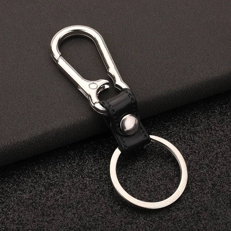 Creative Mechanical Spring Retro Style Metal Cute Keychain Pendant Key Ring Accessories Personalized Keyring Lover Small Gift