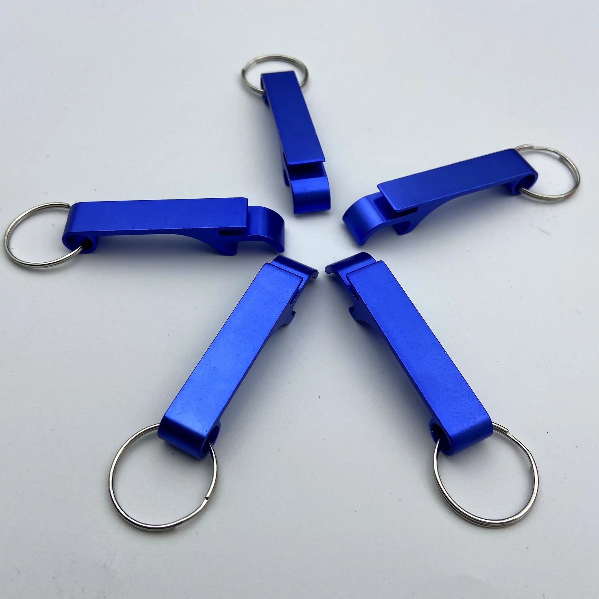 5PCS Custom LOGO Name Bottle Opener Beer Keychain Keyring Multifunctional Laser Carving Key Ring Chain Bar AD Multi Color Gift