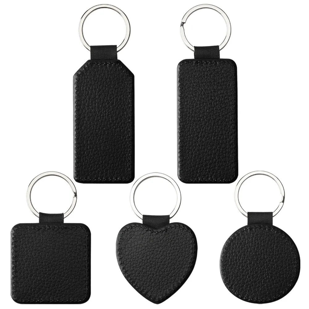 Custom Name Logo Metal White Style Neoprene  Keychain Pendant Moto Car Keyring Print Text Cartoon Key Ring Chain Gift