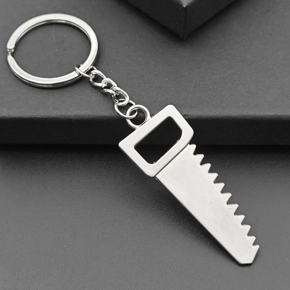 Pretend Play Set DIY Tools Keychain Combination Portable Mini Utility Keyring Multi Outdoor Small Key Chain Ring Wrench Gift
