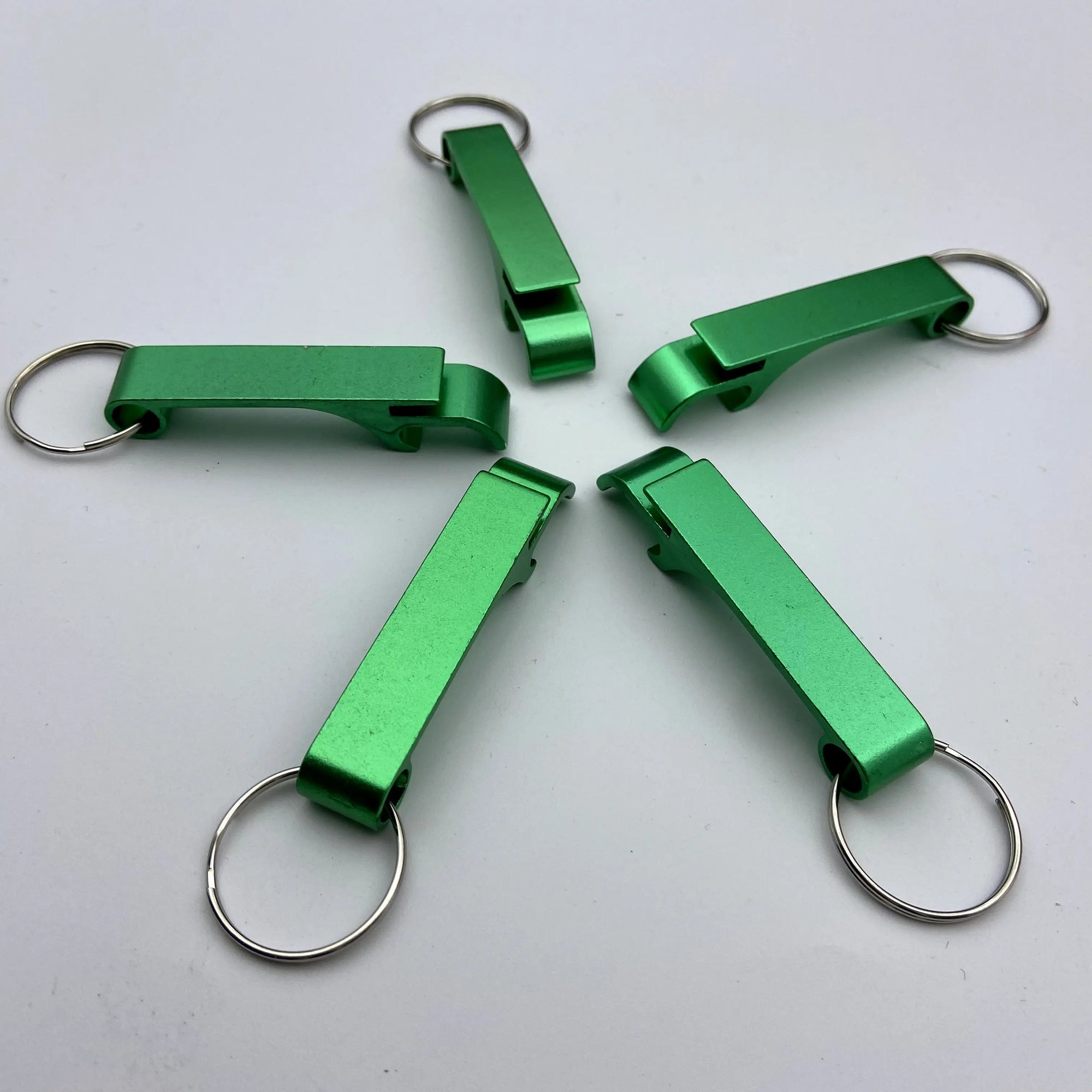5PCS Custom LOGO Name Bottle Opener Beer Keychain Keyring Multifunctional Laser Carving Key Ring Chain Bar AD Multi Color Gift